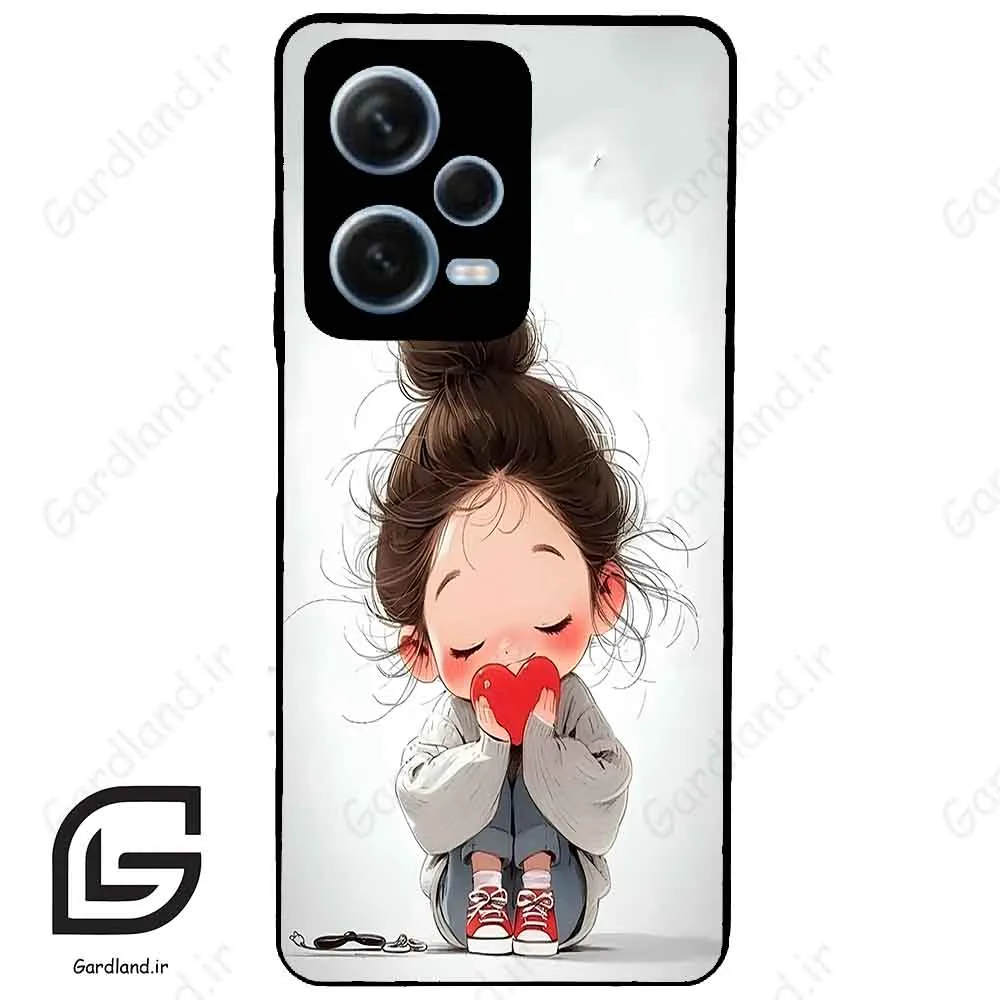 قاب گوشی شیائومی ردمی نوت 12 پرو (Redmi Note 12 Pro 5g ) طرح دخترانه کد 2025