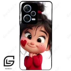 قاب گوشی شیائومی ردمی نوت 12 پرو (Redmi Note 12 Pro 5g ) طرح دخترانه کد 2026