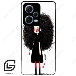 قاب گوشی شیائومی ردمی نوت 12 پرو (Redmi Note 12 Pro 5g ) طرح دخترانه کد 2031