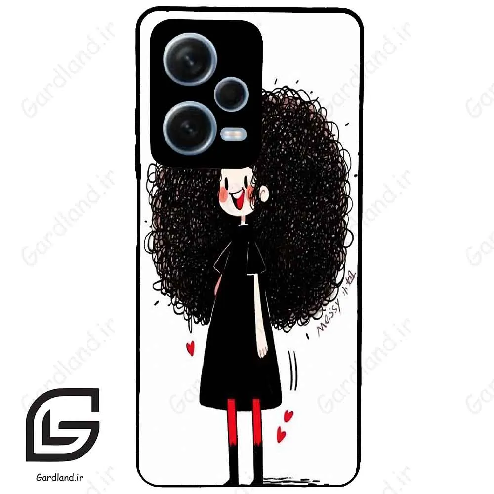 قاب گوشی شیائومی ردمی نوت 12 پرو (Redmi Note 12 Pro 5g ) طرح دخترانه کد 2031