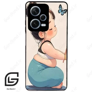 قاب گوشی شیائومی ردمی نوت 12 پرو (Redmi Note 12 Pro 5g ) طرح دخترانه کد 2032