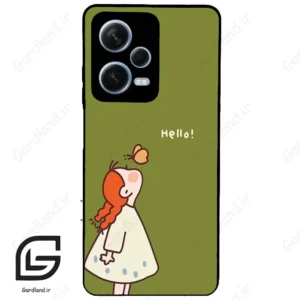 قاب گوشی شیائومی ردمی نوت 12 پرو (Redmi Note 12 Pro 5g ) طرح دخترانه کد 2044