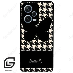 قاب گوشی شیائومی ردمی نوت 12 پرو (Redmi Note 12 Pro 5g ) طرح پروانه کد 2051