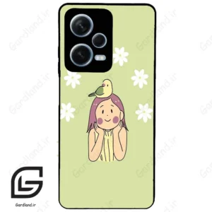 قاب گوشی شیائومی ردمی نوت 12 پرو (Redmi Note 12 Pro 5g ) طرح دخترانه کد 2052