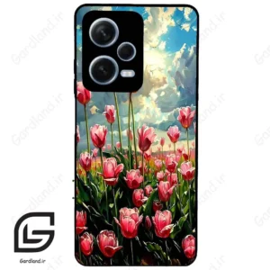 قاب گوشی شیائومی ردمی نوت 12 پرو (Redmi Note 12 Pro 5g ) طرح گل کد 2055