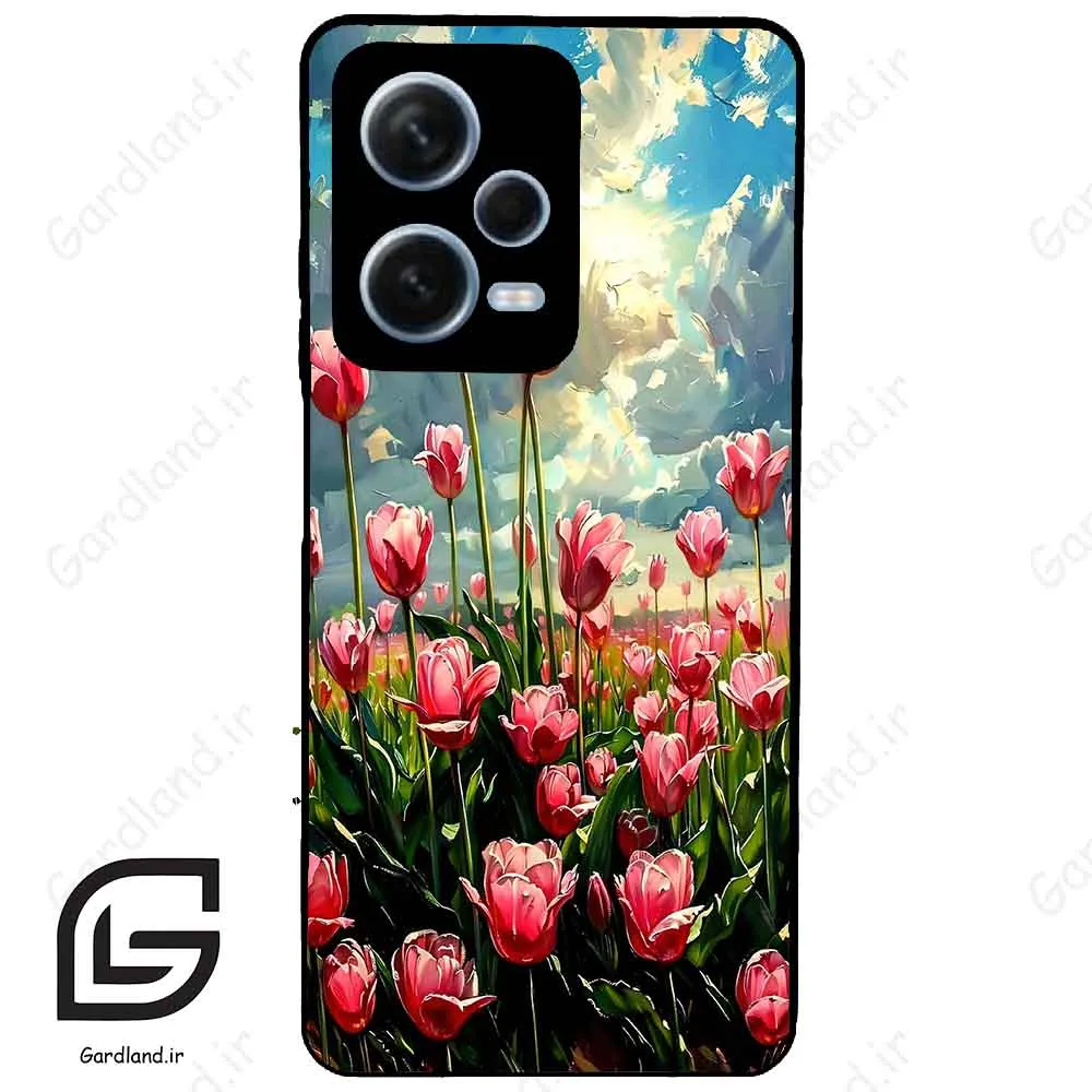 قاب گوشی شیائومی ردمی نوت 12 پرو (Redmi Note 12 Pro 5g ) طرح گل کد 2055