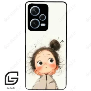 قاب گوشی شیائومی ردمی نوت 12 پرو (Redmi Note 12 Pro 5g ) طرح دخترانه کد 2056