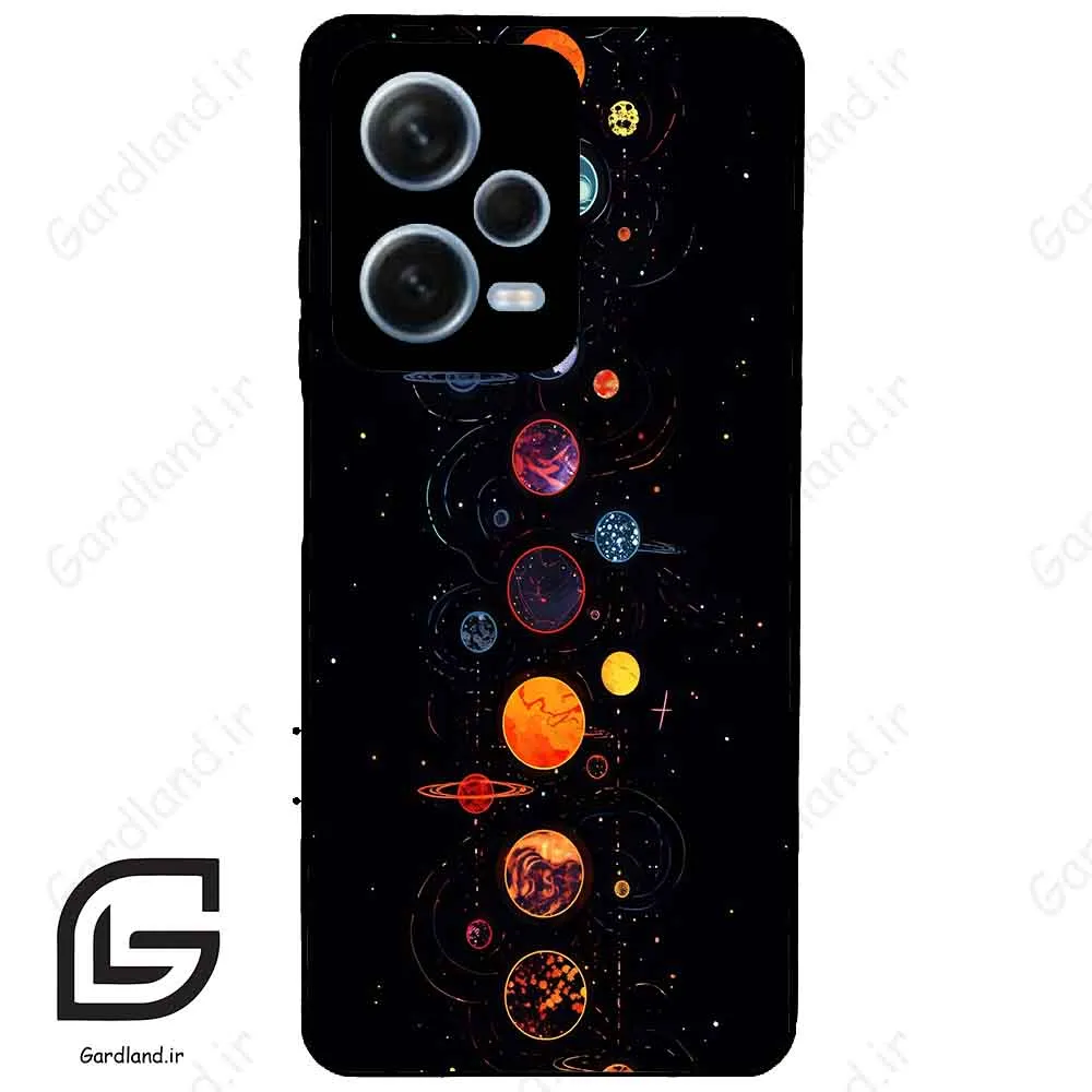 قاب گوشی شیائومی ردمی نوت 12 پرو (Redmi Note 12 Pro 5g ) طرح کهکشان کد 2062