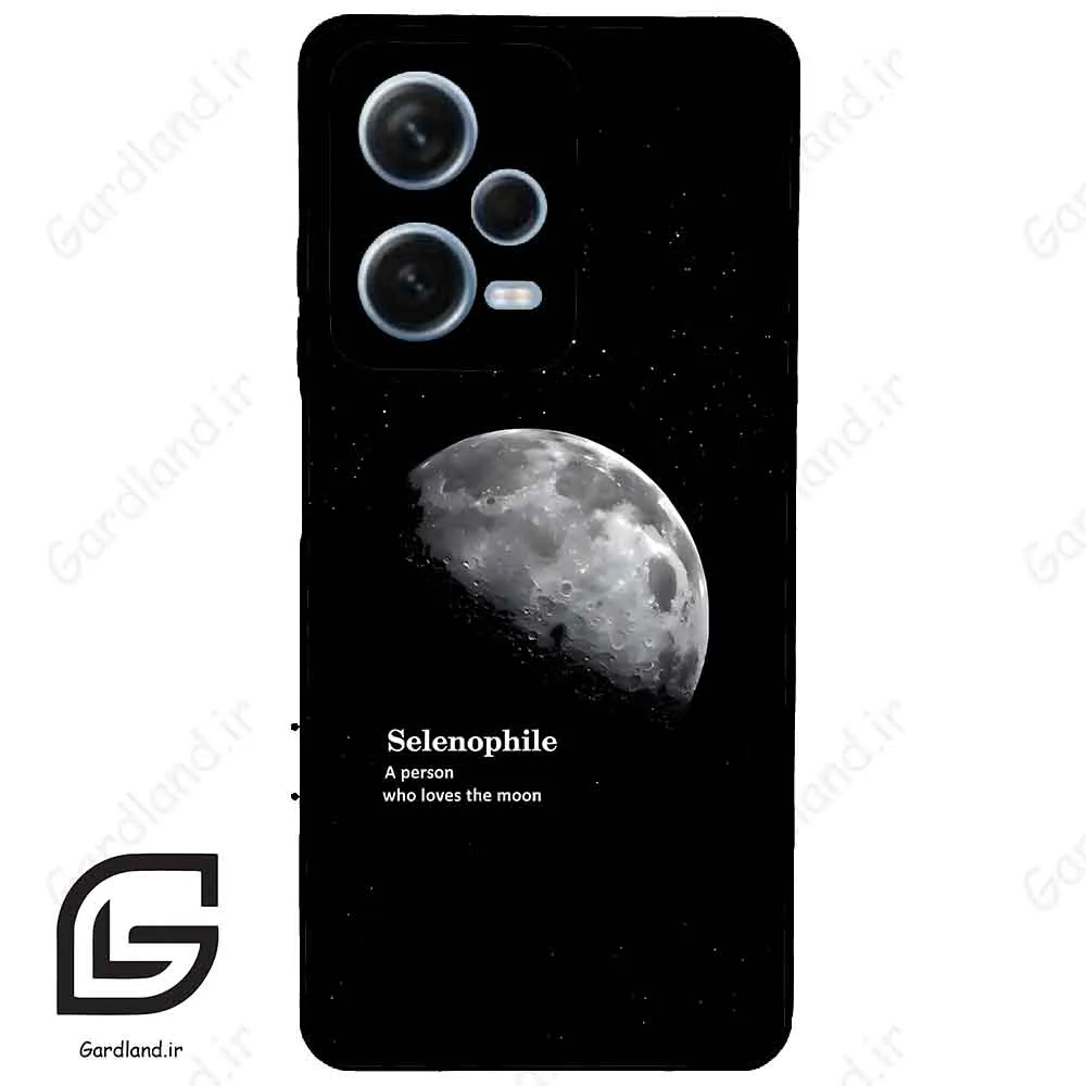 قاب گوشی شیائومی ردمی نوت 12 پرو (Redmi Note 12 Pro 5g ) طرح ماه کد 2070
