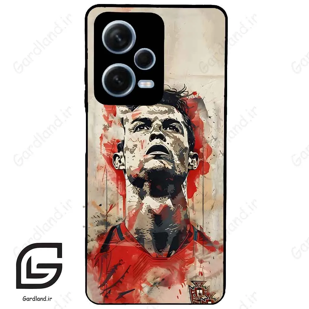 قاب گوشی شیائومی ردمی نوت 12 پرو (Redmi Note 12 Pro 5g ) طرح رونالدو کد 2072