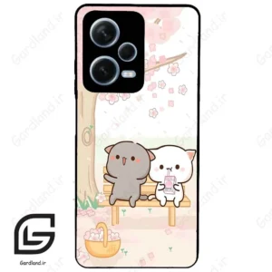قاب گوشی شیائومی ردمی نوت 12 پرو (Redmi Note 12 Pro 5g ) طرح گربه کد 2085