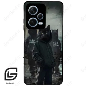 قاب گوشی شیائومی ردمی نوت 12 پرو (Redmi Note 12 Pro 5g ) طرح گربه کد 2091