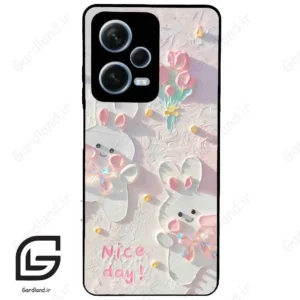 قاب گوشی شیائومی ردمی نوت 12 پرو (Redmi Note 12 Pro 5g ) طرح خرگوشی کد 2097