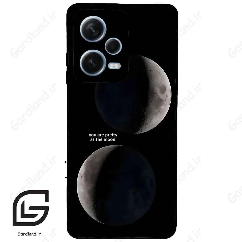 قاب گوشی شیائومی ردمی نوت 12 پرو (Redmi Note 12 Pro 5g ) طرح ماه کد 2099