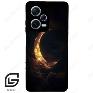قاب گوشی شیائومی ردمی نوت 12 پرو (Redmi Note 12 Pro 5g ) طرح ماه کد 2127