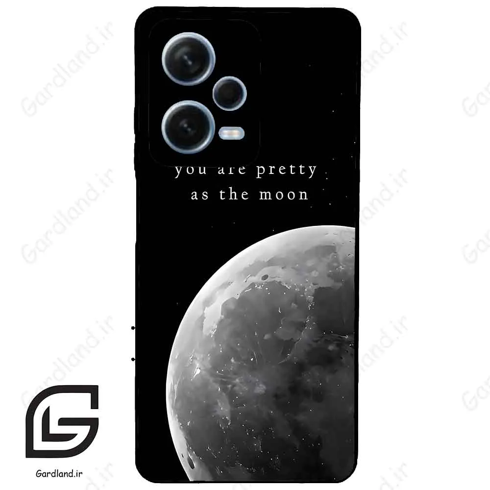 قاب گوشی شیائومی ردمی نوت 12 پرو (Redmi Note 12 Pro 5g ) طرح ماه کد 2140