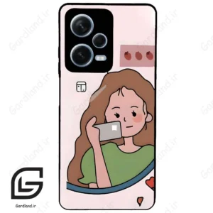 قاب گوشی شیائومی ردمی نوت 12 پرو (Redmi Note 12 Pro 5g ) طرح دخترانه کد 2141