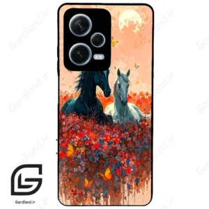 قاب گوشی شیائومی ردمی نوت 12 پرو (Redmi Note 12 Pro 5g ) طرح اسب کد 2166