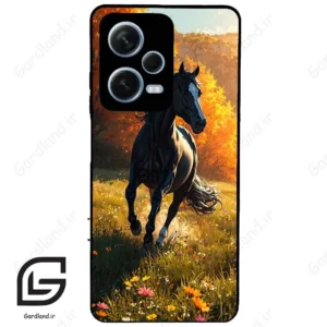 قاب گوشی شیائومی ردمی نوت 12 پرو (Redmi Note 12 Pro 5g ) طرح اسب کد 2183
