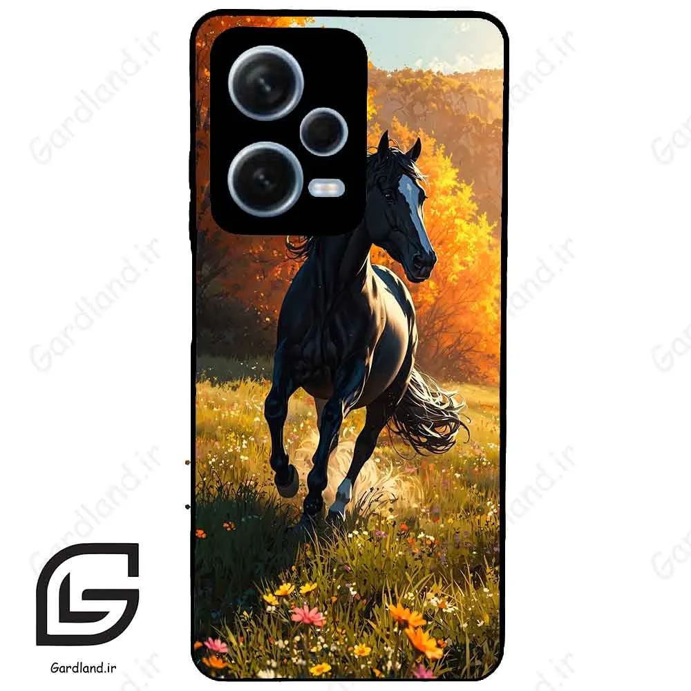 قاب گوشی شیائومی ردمی نوت 12 پرو (Redmi Note 12 Pro 5g ) طرح اسب کد 2183