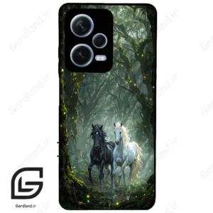 قاب گوشی شیائومی ردمی نوت 12 پرو (Redmi Note 12 Pro 5g ) طرح اسب کد 2184