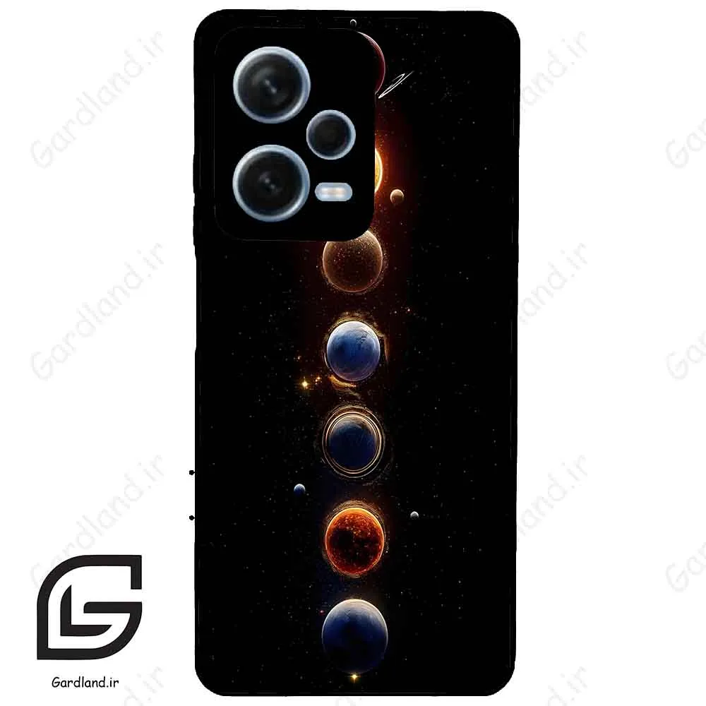 قاب گوشی شیائومی ردمی نوت 12 پرو (Redmi Note 12 Pro 5g ) طرح ماه کد 2186