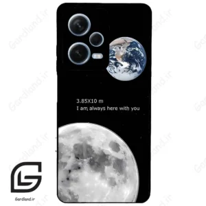 قاب گوشی شیائومی ردمی نوت 12 پرو (Redmi Note 12 Pro 5g ) طرح ماه کد 2190