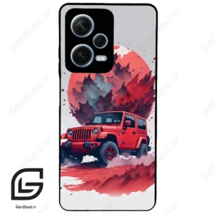 قاب گوشی شیائومی ردمی نوت 12 پرو (Redmi Note 12 Pro 5g ) طرح ماشین کد 2221