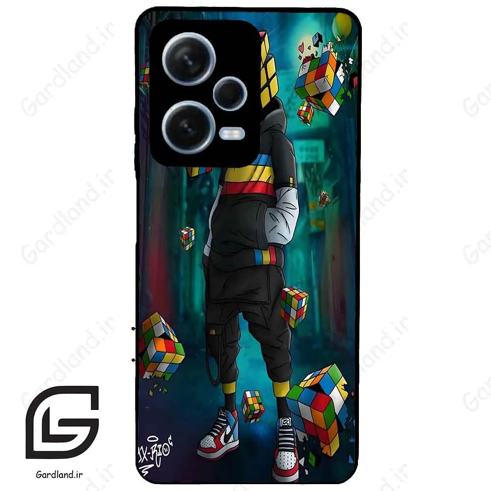 قاب گوشی شیائومی ردمی نوت 12 پرو (Redmi Note 12 Pro 5g ) طرح مکعب کد 2229