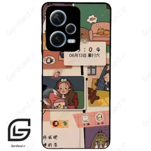 قاب گوشی شیائومی ردمی نوت 12 پرو (Redmi Note 12 Pro 5g ) طرح دخترانه کد 2254