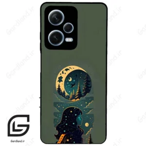 قاب گوشی شیائومی ردمی نوت 12 پرو (Redmi Note 12 Pro 5g ) طرح ماه کد 2267