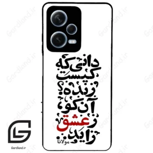 قاب گوشی شیائومی ردمی نوت 12 پرو (Redmi Note 12 Pro 5g ) طرح نوشته کد 2279
