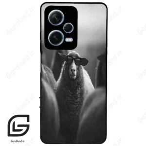 قاب گوشی شیائومی ردمی نوت 12 پرو (Redmi Note 12 Pro 5g ) طرح گوسفند کد 2290