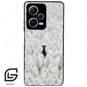قاب گوشی شیائومی ردمی نوت 12 پرو (Redmi Note 12 Pro 5g ) طرح گوسفند کد 2296
