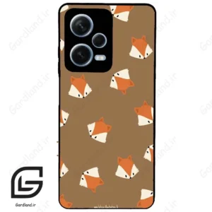 قاب گوشی شیائومی ردمی نوت 12 پرو (Redmi Note 12 Pro 5g ) طرح روباه کد 2306