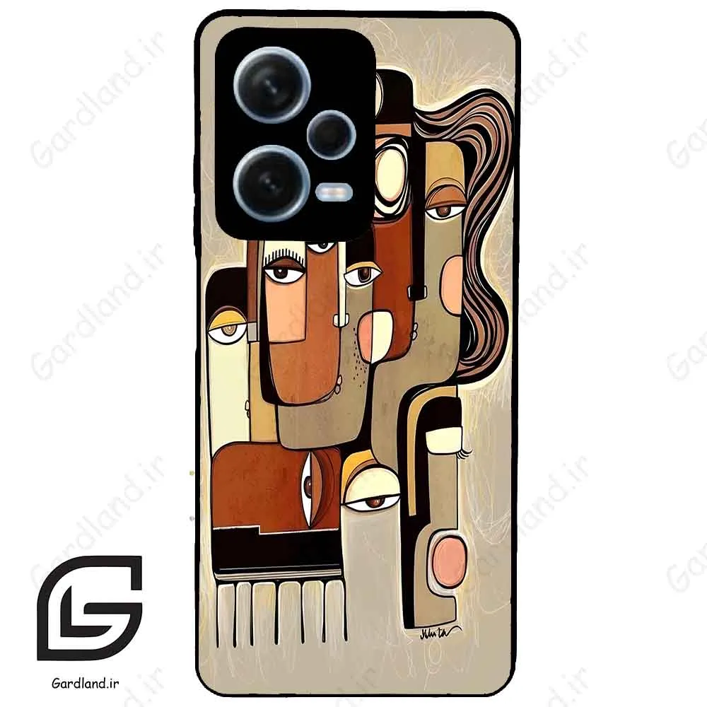 قاب گوشی شیائومی ردمی نوت 12 پرو (Redmi Note 12 Pro 5g ) طرح خانومی کد 2334