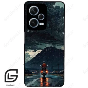 قاب گوشی شیائومی ردمی نوت 12 پرو (Redmi Note 12 Pro 5g ) طرح موتورسوار کد 2342
