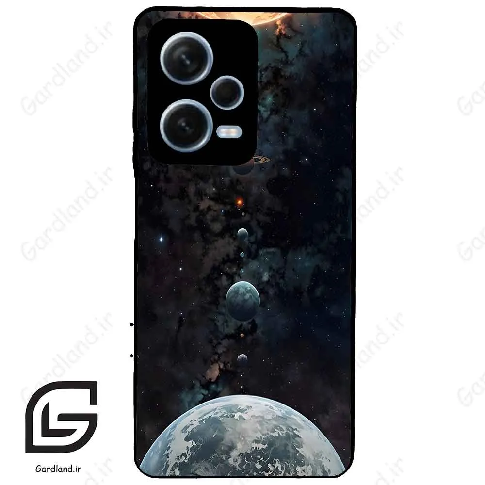 قاب گوشی شیائومی ردمی نوت 12 پرو (Redmi Note 12 Pro 5g ) طرح کهکشان کد 2350