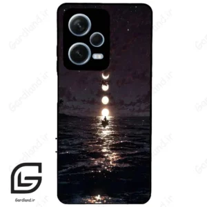 قاب گوشی شیائومی ردمی نوت 12 پرو (Redmi Note 12 Pro 5g ) طرح ماه کد 2353