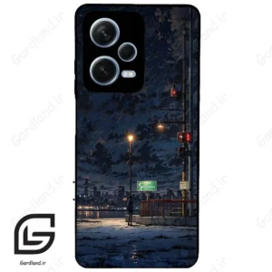 قاب گوشی شیائومی ردمی نوت 12 پرو (Redmi Note 12 Pro 5g ) طرح شب کد 2354
