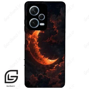 قاب گوشی شیائومی ردمی نوت 12 پرو (Redmi Note 12 Pro 5g ) طرح ماه کد 2357