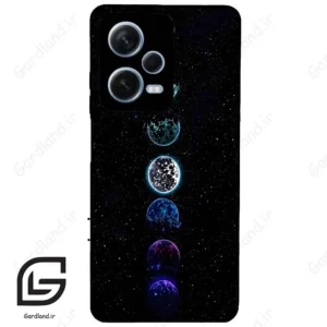 قاب گوشی شیائومی ردمی نوت 12 پرو (Redmi Note 12 Pro 5g ) طرح ماه کد 2364
