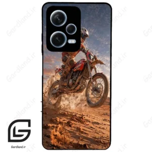 قاب گوشی شیائومی ردمی نوت 12 پرو (Redmi Note 12 Pro 5g ) طرح موتورسوار کد 2370