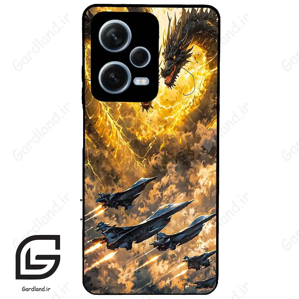 قاب گوشی شیائومی ردمی نوت 12 پرو (Redmi Note 12 Pro 5g ) طرح گودزیلا کد 2377