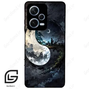 قاب گوشی شیائومی ردمی نوت 12 پرو (Redmi Note 12 Pro 5g ) طرح یین کد 2383