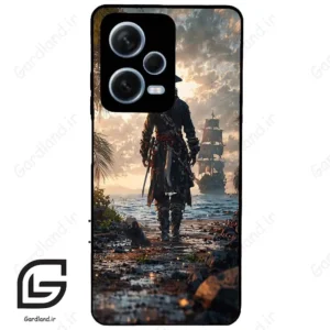 قاب گوشی شیائومی ردمی نوت 12 پرو (Redmi Note 12 Pro 5g ) طرح سامورایی کد 2384