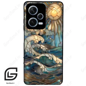 قاب گوشی شیائومی ردمی نوت 12 پرو (Redmi Note 12 Pro 5g ) طرح شیشه کد 2393