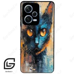 قاب گوشی شیائومی ردمی نوت 12 پرو (Redmi Note 12 Pro 5g ) طرح گربه کد 2397