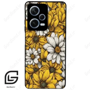 قاب گوشی شیائومی ردمی نوت 12 پرو (Redmi Note 12 Pro 5g ) طرح گل کد 2402