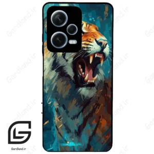 قاب گوشی شیائومی ردمی نوت 12 پرو (Redmi Note 12 Pro 5g ) طرح ببر کد 2409